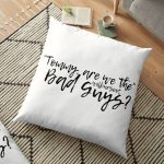 "Tommy, Are We The Bad Guys?" Floor Pillow RB0206 product Offical Technoblade Merch