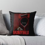 BadBoyHalo Poster Throw Pillow RB0206 product Offical Technoblade Merch